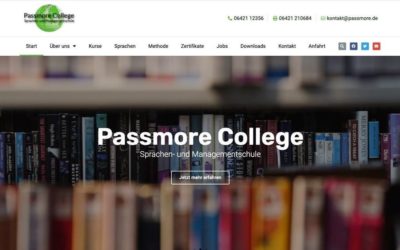Webdesign – Passmore College