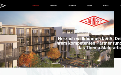 Webdesign – A. Deinert GmbH & Co. KG